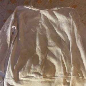 White and Orange Tidye long sleeve
